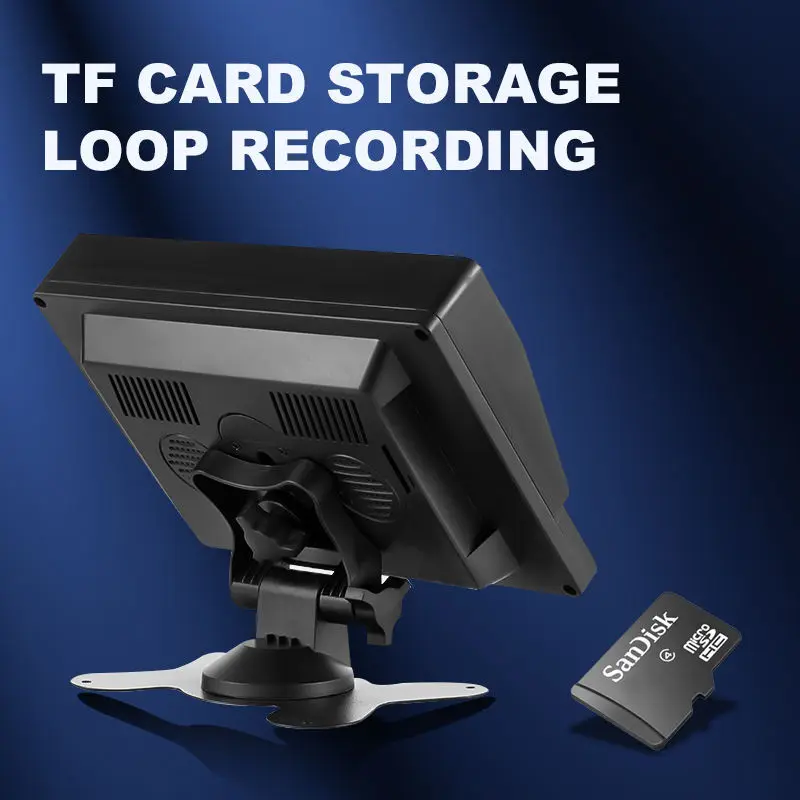 7 Inch BSD Split Screen Forklift Truck Camera System