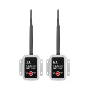 2.4G Wireless AHD Video Transmitter & Receiver, HD Waterproof Car Backup Camera System 12-36V