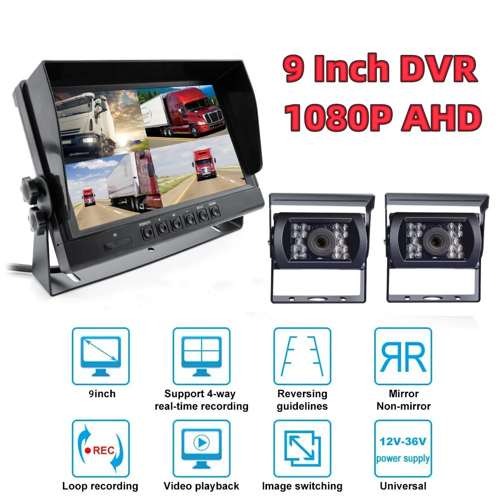 Truck Backup Camera Monitoring System