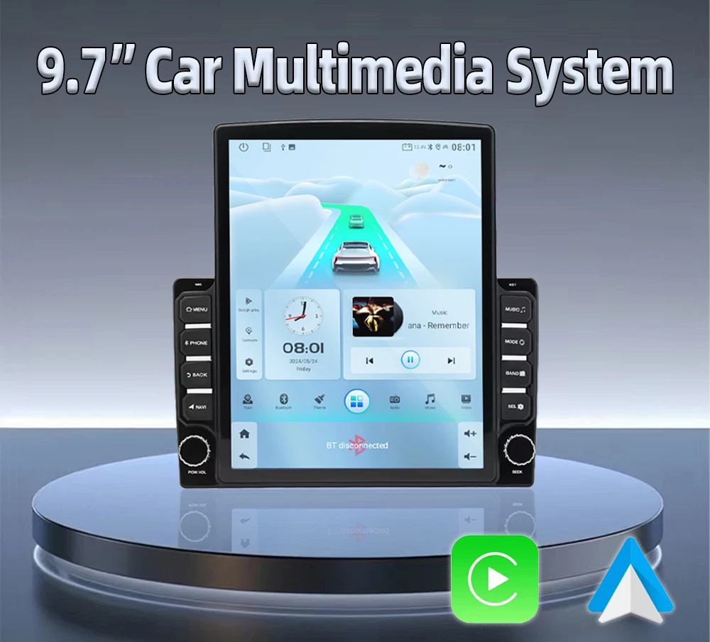 9.7 Inch Tesla Style Car Radio