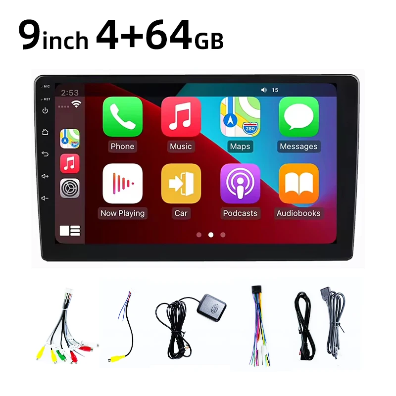9/10 Inch All RAM ROM 2 Din Radio Android Auto Electronics Touch Screen Radio Android Carplay Radio Car DVD Player - Image 5