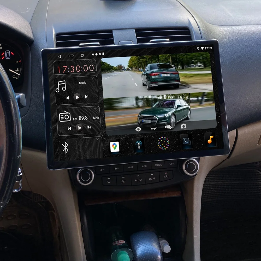 12 Inch Android Auto Car Stereo | GPS Navigation Radio with Wireless CarPlay, DSP & Dual Recording Cameras - Image 2