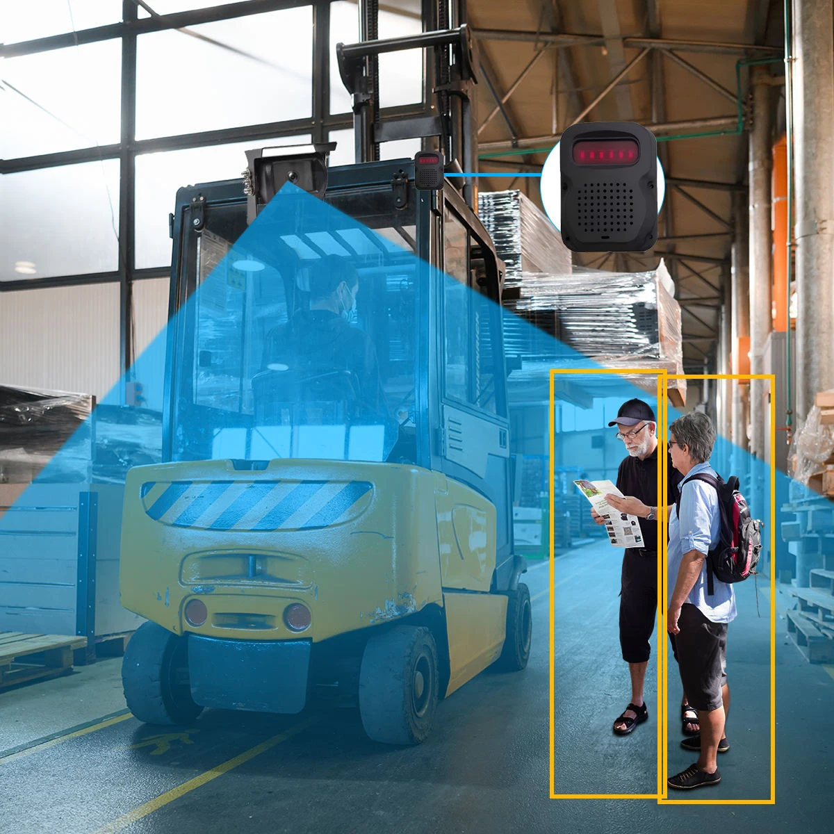 7 Inch IPS Truck Monitoring System