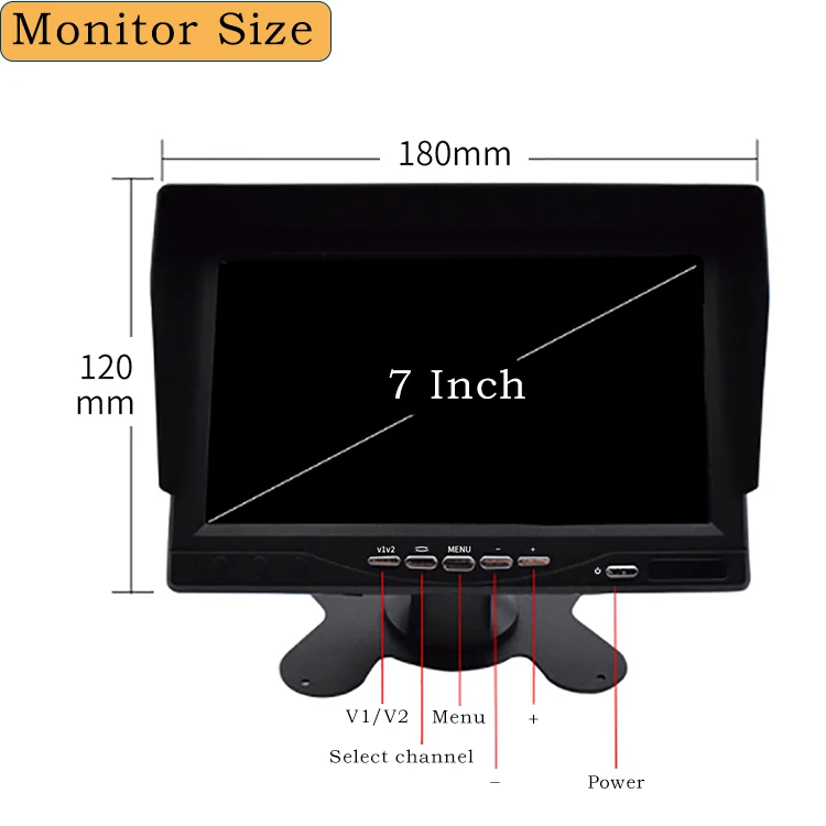 AHD 1080P Truck Reverse Camera System