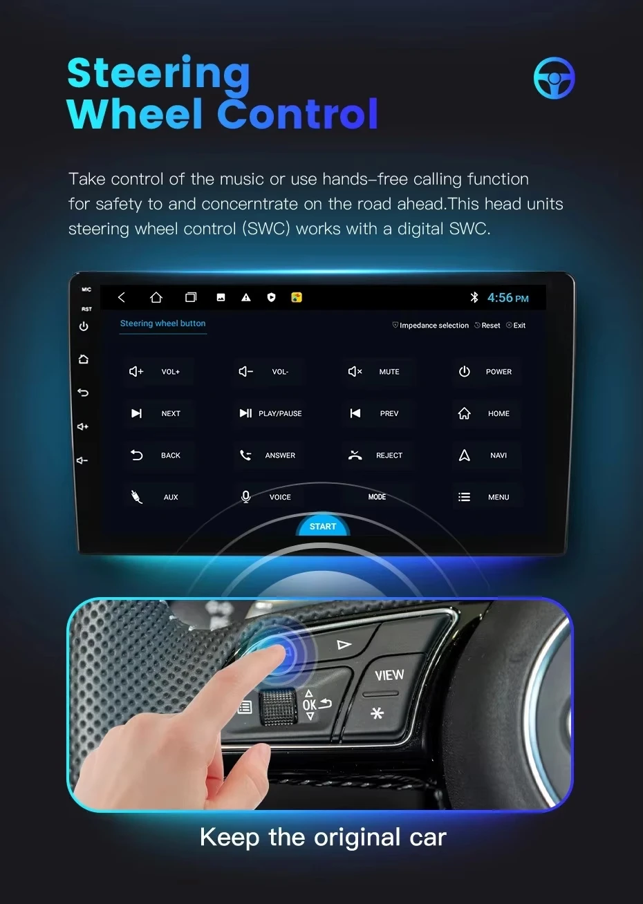 Universal 7-inch Touchscreen Car DVD Player