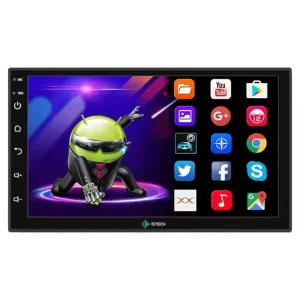 Universal 7 Inch Car DVD Player | Android 2 Din Radio with 360° View & DSP Stereo