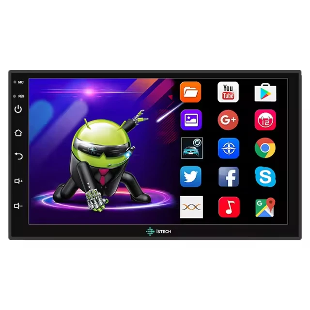 Universal 7 Inch Car DVD Player | Android 2 Din Radio with 360° View & DSP Stereo