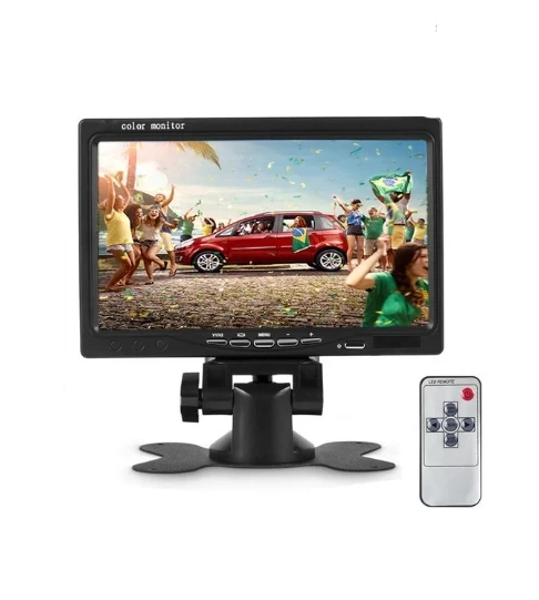7 Inch HD Wireless Backup Camera System TFT LCD Monitor Rear View Reverse System for Trucks, Bus, RV, Trailer, Excavator - Image 2
