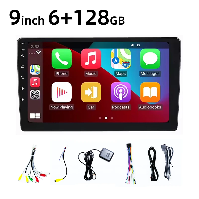 9/10 Inch All RAM ROM 2 Din Radio Android Auto Electronics Touch Screen Radio Android Carplay Radio Car DVD Player - Image 6
