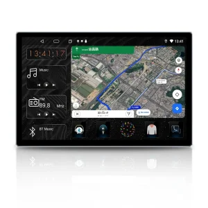 12 Inch Android Auto Car Stereo | GPS Navigation Radio with Wireless CarPlay, DSP & Dual Recording Cameras
