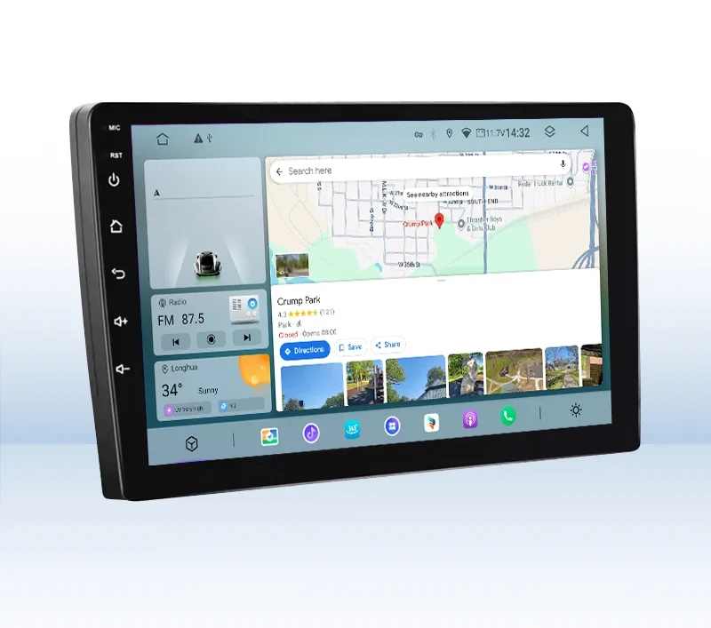 7/9/10 Inch Android 14 Car Stereo | T9 3+32/4+64GB DSP Radio with Wireless CarPlay & 360 Camera - Image 2