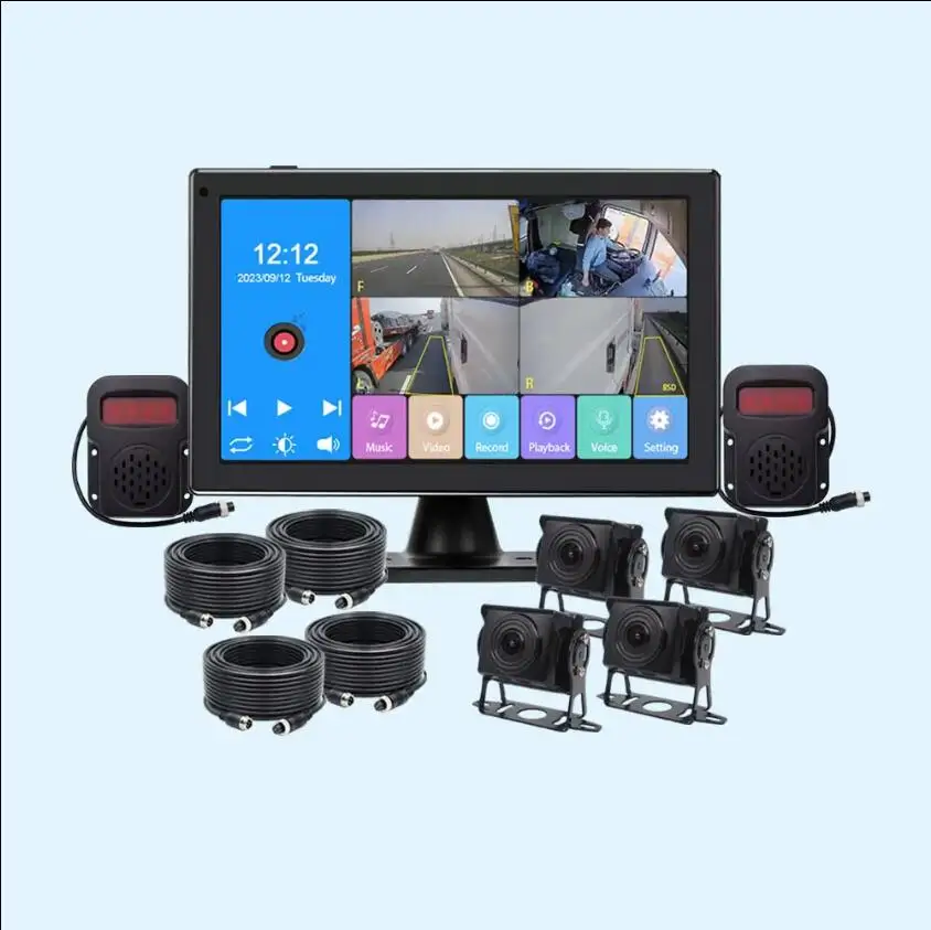 Bus Vehicle Camera for Security Kit BSD Monitor Pedestrian Detection System Truck Monitoring System Truck Bus Trailer