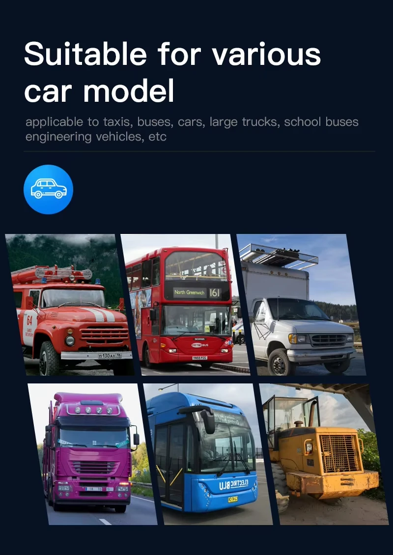 10.36 Inch IPS Touch Screen Truck Camera System