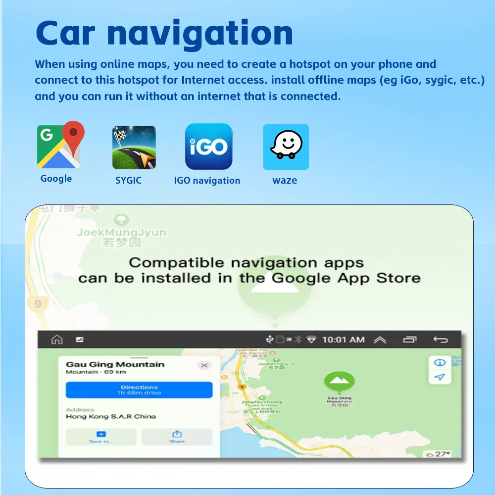 12.3 Inch Android 14 Car Stereo for BMW X5 E70 X6 E71, Wireless CarPlay & Android Auto GPS Navigation DVD Radio Head Unit - Image 4