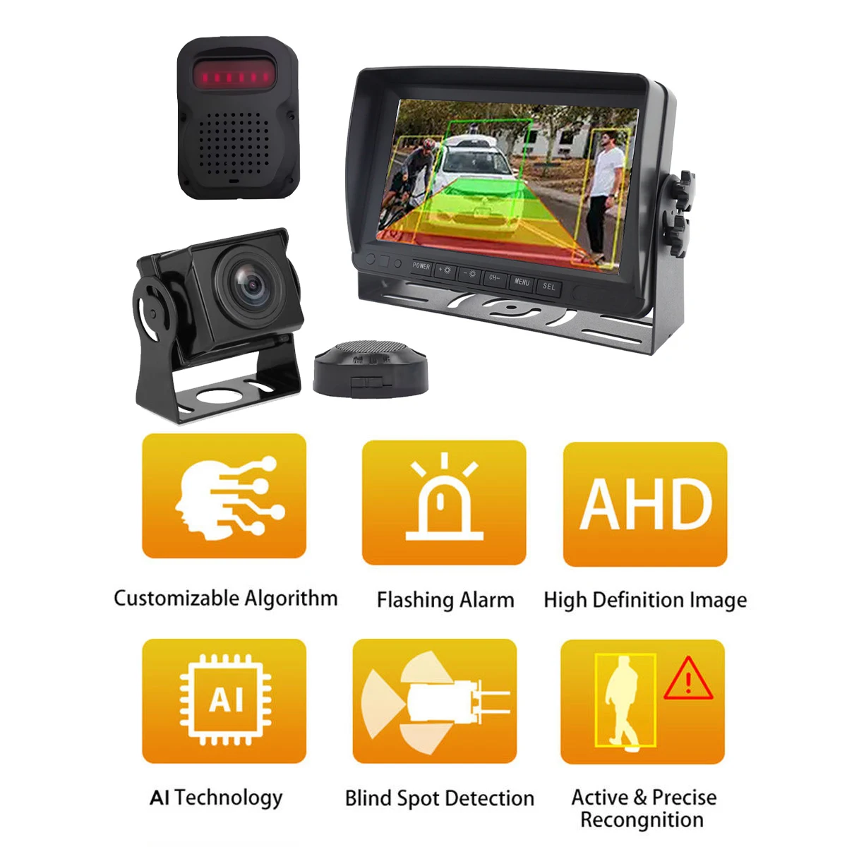 AI BSD Truck Forklift Monitoring System
