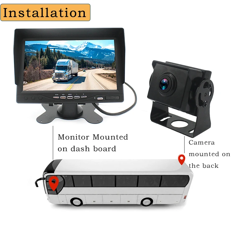 AHD 1080P Truck Reverse Camera System