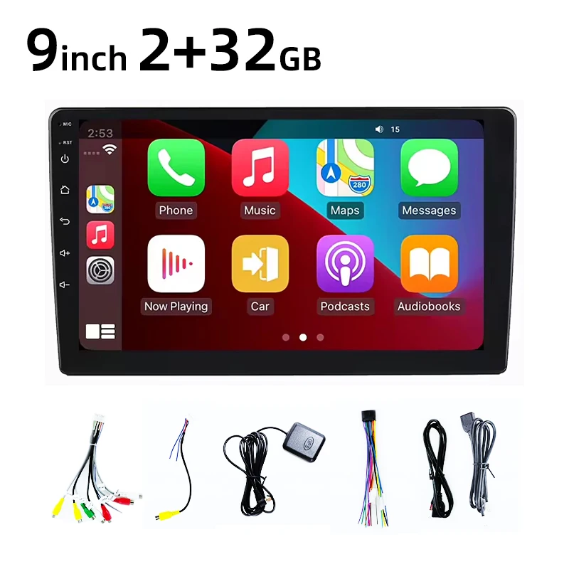9/10 Inch All RAM ROM 2 Din Radio Android Auto Electronics Touch Screen Radio Android Carplay Radio Car DVD Player - Image 3