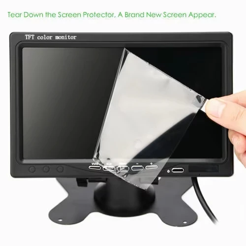 7 Inch 2-Channel Split Screen Monitor with 2Pcs 1080P AHD Waterproof Night Vision Backup Camera for Safe Driving - Image 4