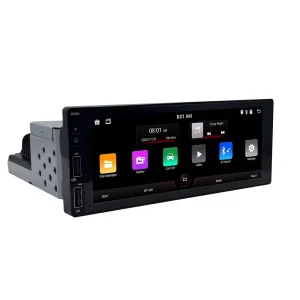 6.86 Inch Car Radio Video1DinGeneralMotors Navigation Carplay AndroidAutoMp5 MusicMultimediaStereoGPSNavigation BT