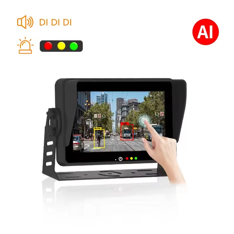 7 Inch AI BSD Truck Monitoring System