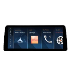 10.25-inch Compatible with BMW X5 E70 Intelligent Central Control Screen, Integrated Car Navigation and Rearview Camera Player