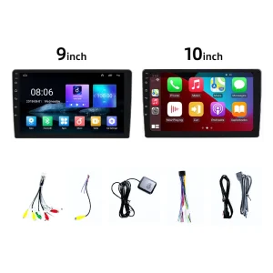 9/10 Inch All RAM ROM 2 Din Radio Android Auto Electronics Touch Screen Radio Android Carplay Radio Car DVD Player