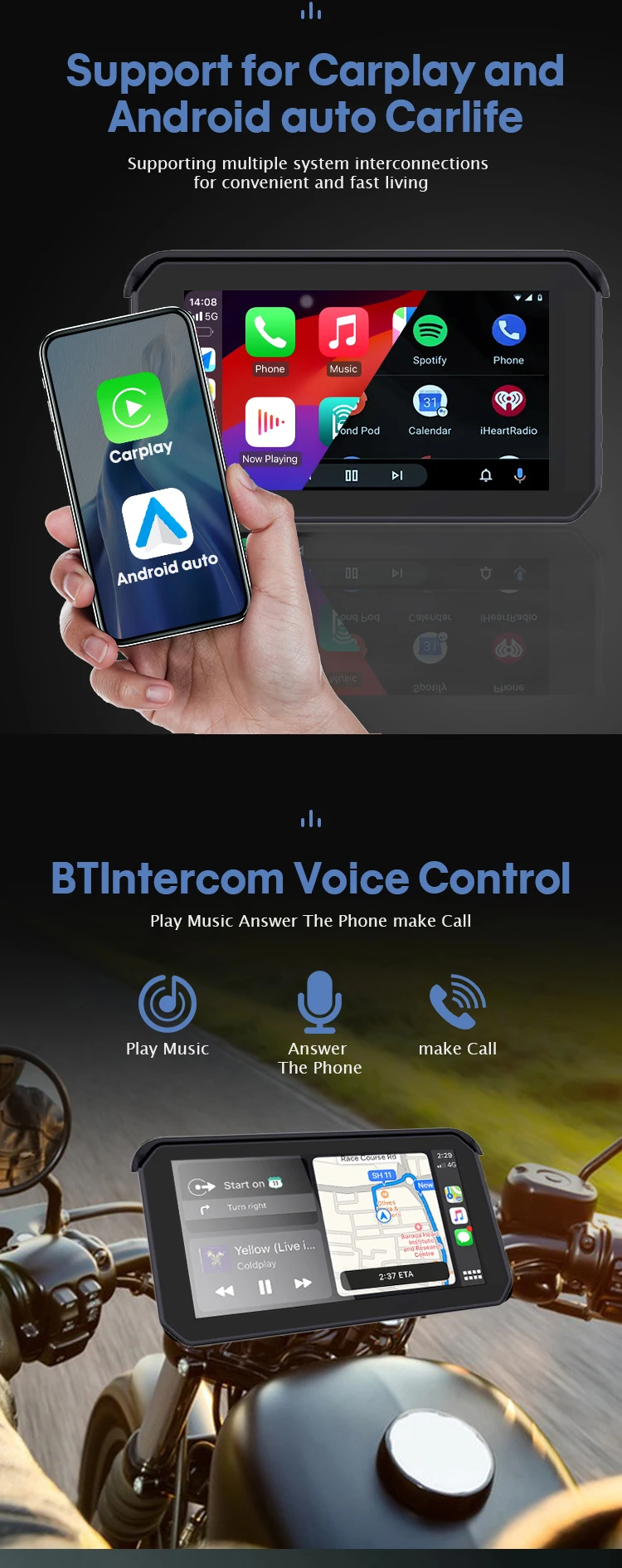 WinCE Car Stereo with CarPlay