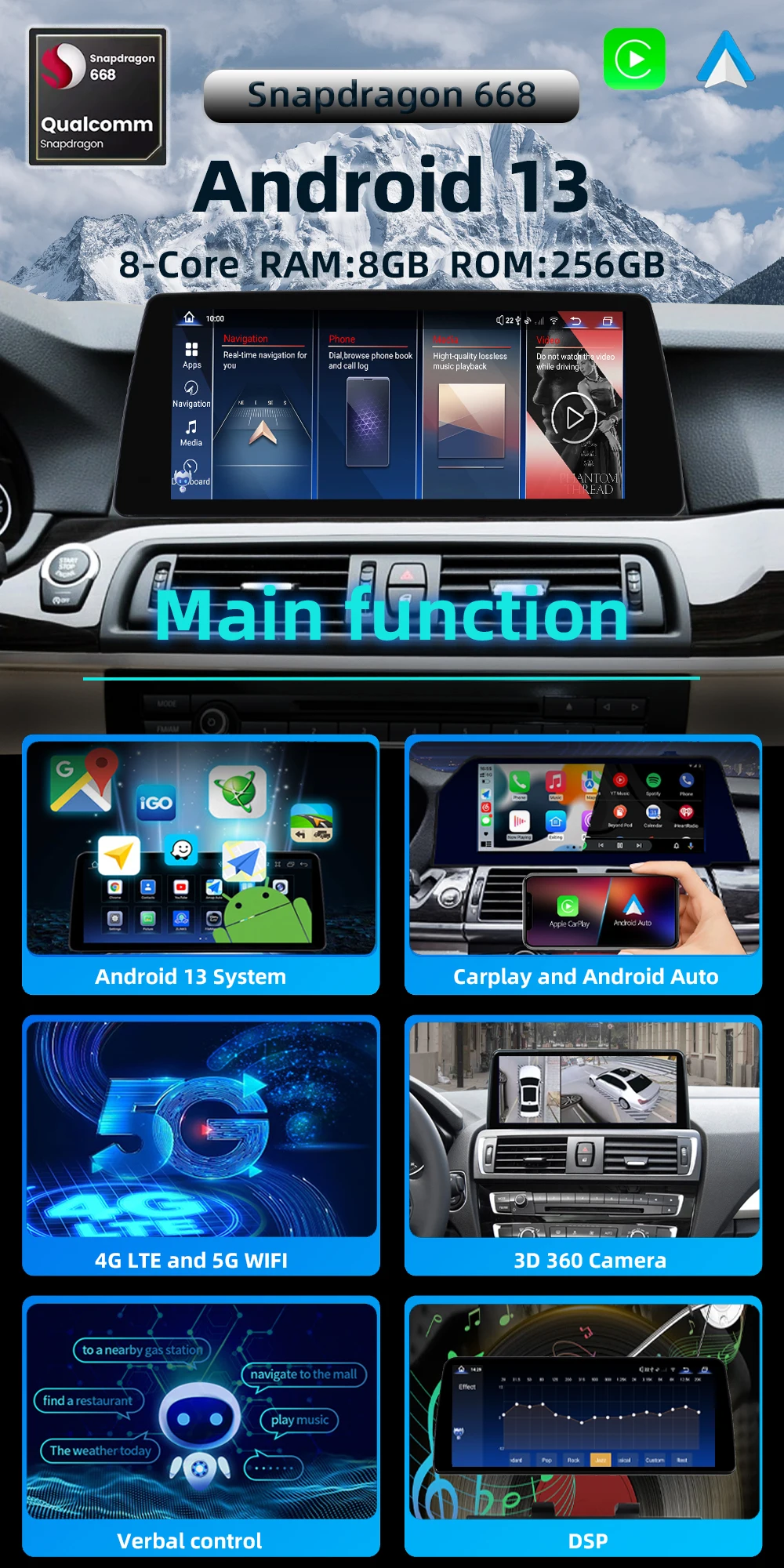 Car Multimedia Screen