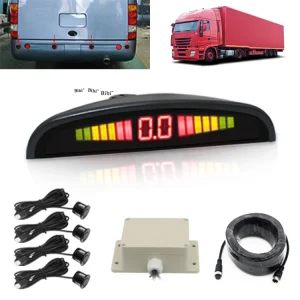 24V Waterproof IP67 Truck & Bus Blind Spot Detection System, Parking Assist BSD Safety System for Commercial Vehicles