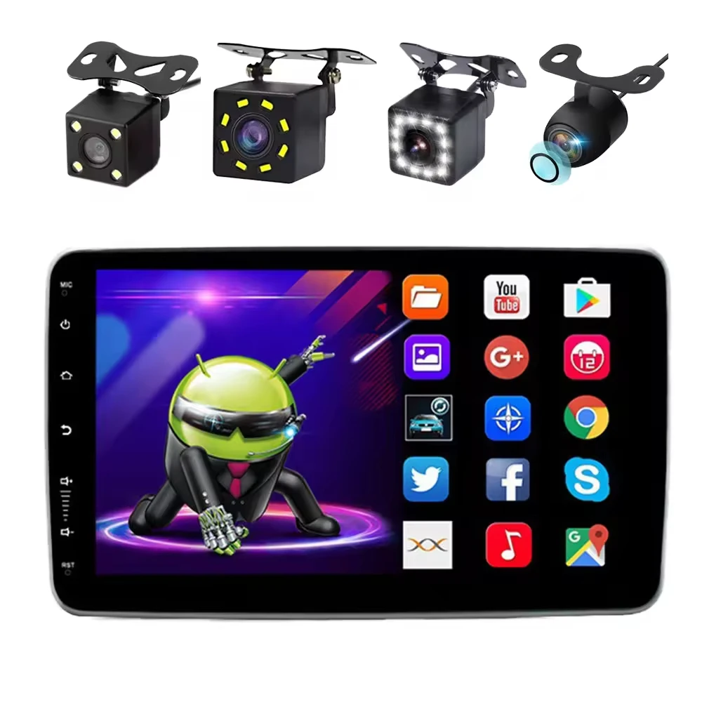 Universal 7 Inch Car DVD Player | Android 2 Din Radio with 360° View & DSP Stereo - Image 3