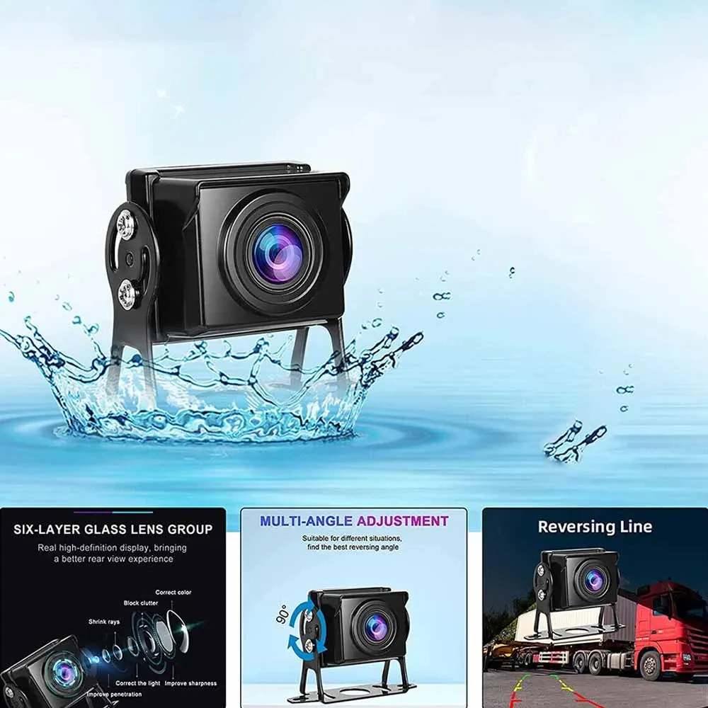 7 Inch 1080P Dual Split Backup Camera System