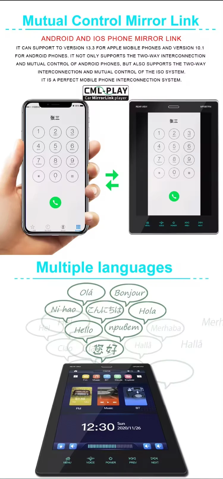 2.5D IPS Capacitive Screen