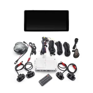 10.1 Inch AHD Monitor 24V 1080P AI 360 Panorama Bird View Reverse Camera Surround Driving Kit BSD System for Truck Bus