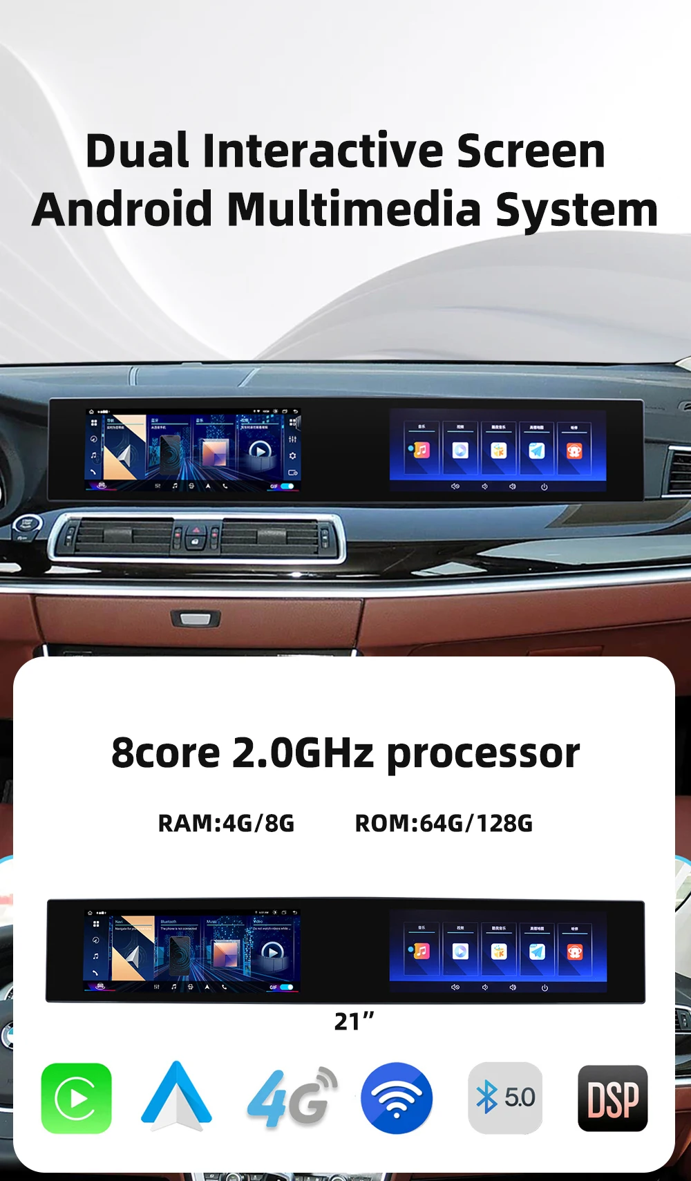 Car Multimedia Screen