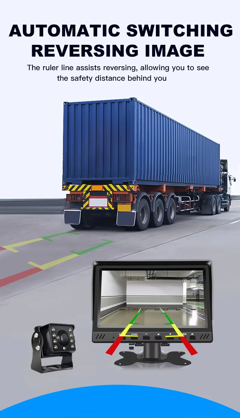 7 Inch 2CH Truck Monitoring System