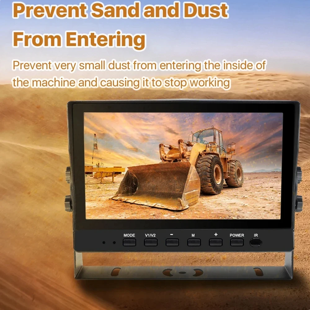 7 Inch 1080P Dual Split Backup Camera System