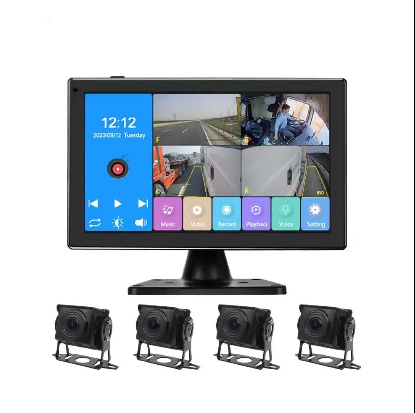 Bus Vehicle Camera for Security Kit BSD Monitor Pedestrian Detection System Truck Monitoring System Truck Bus Trailer - Image 2