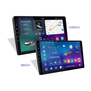 9/10 Inch 2Din Android Car Stereo | Smart AI Full Touch Screen MP5 Player, 4/8 Core, Wireless CarPlay BT FM Universal Car Radio