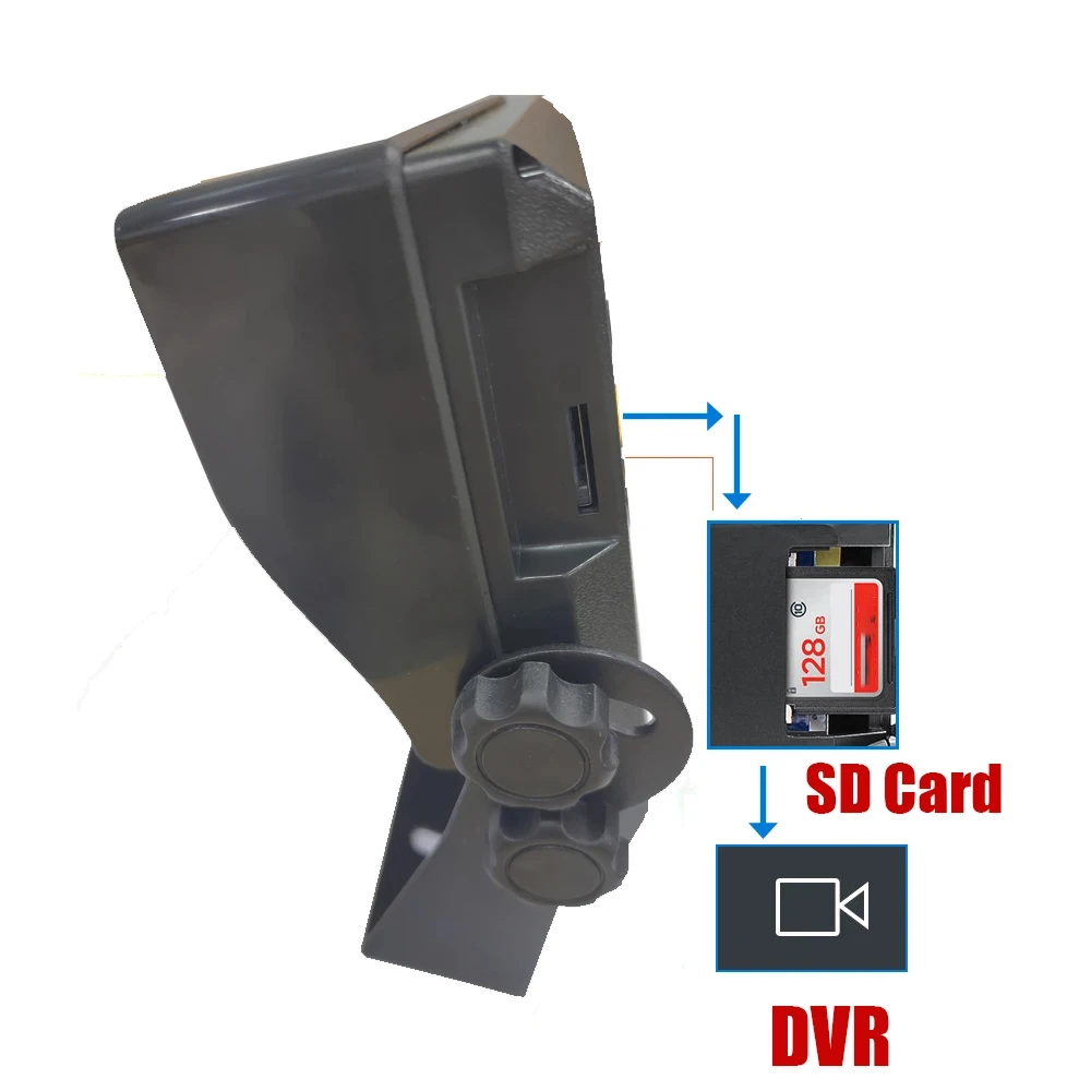 7 Inch 1080P Dual Split Backup Camera System