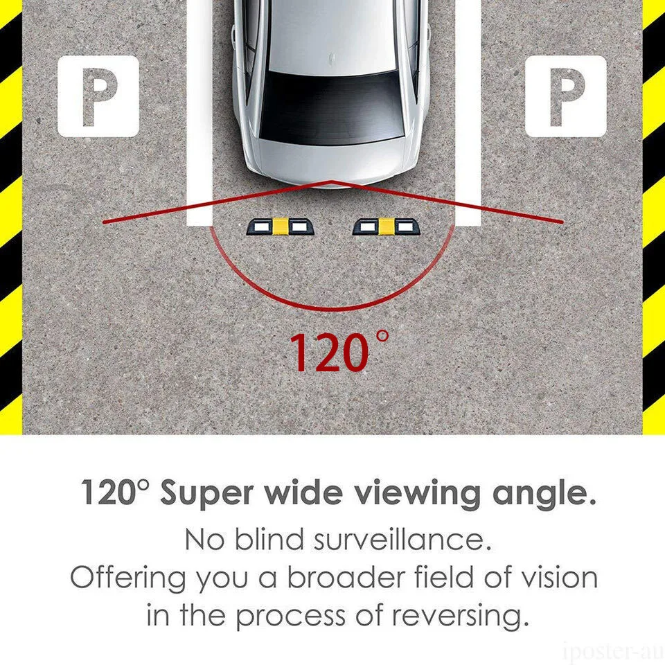 7 Inch Waterproof IP68 Vehicle Backup Camera Monitor