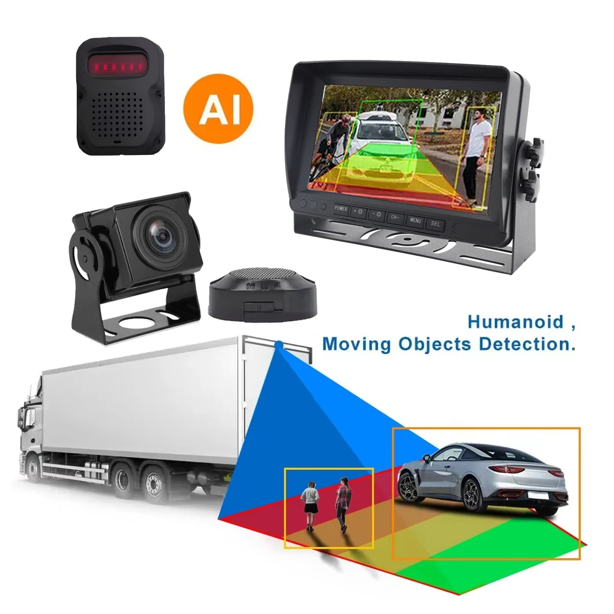 AI BSD Truck Forklift Monitoring System