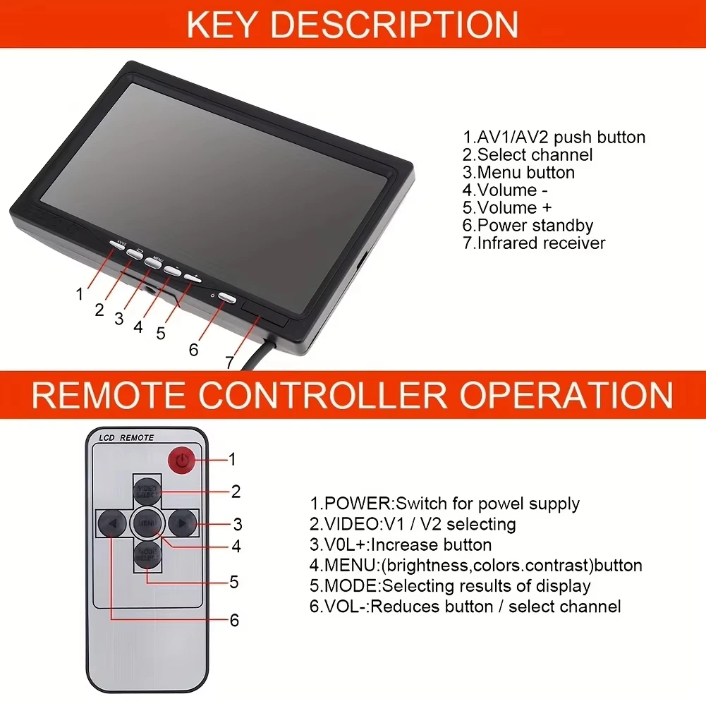 7 Inch Reversing System Kit