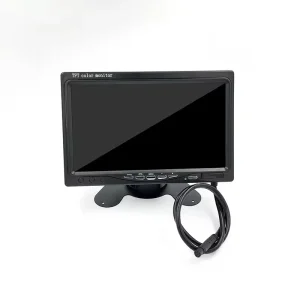 7" Truck Backup Camera System with DVR Recording, HD Night Vision Reverse Camera and 7 Inch LCD Monitor, 12V-24V Wide Voltage Safety System for Box Truck, Trailer, RV